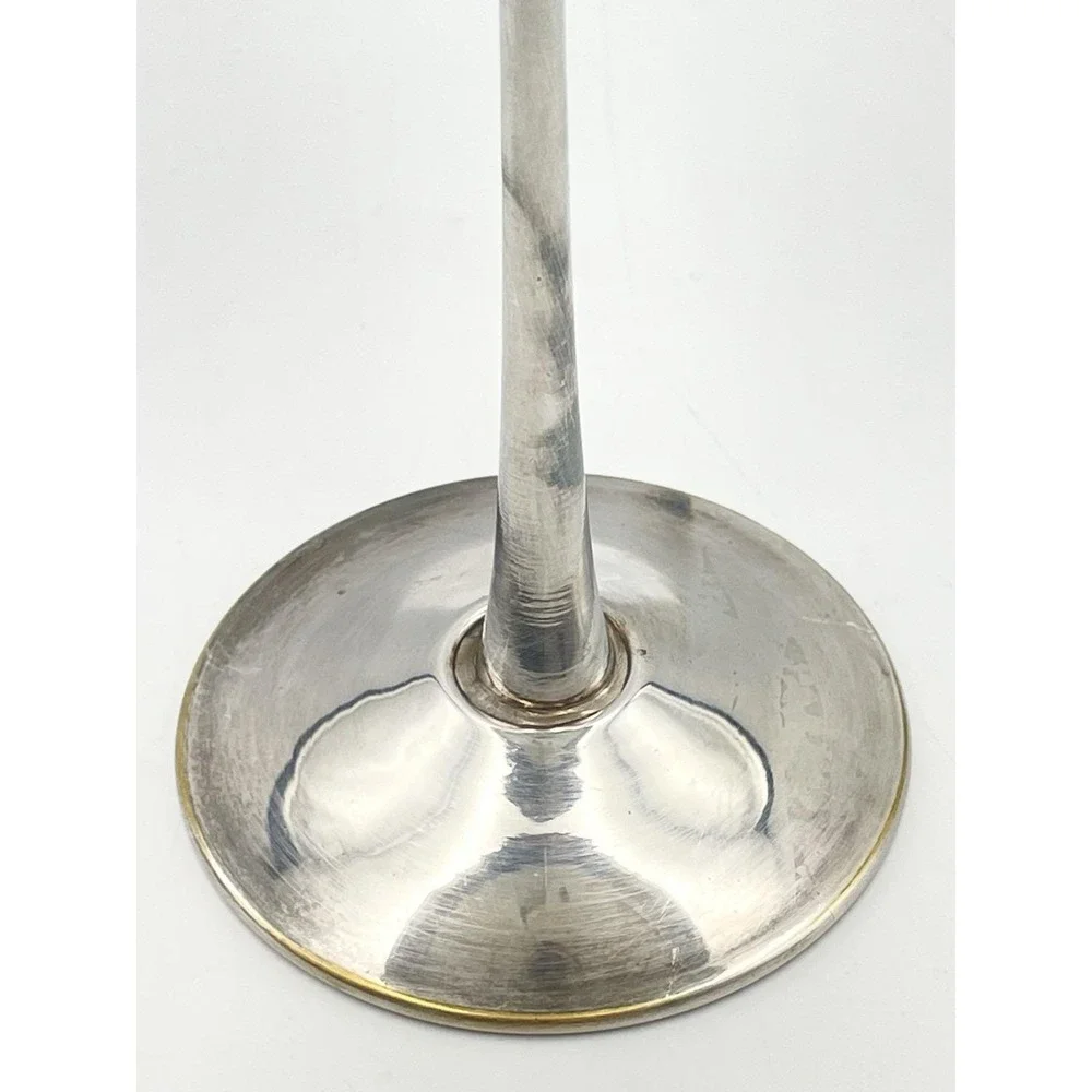Vintage E.P. Zeller Italy Silver Plated Champagne Coupe Sherbet Goblet 6